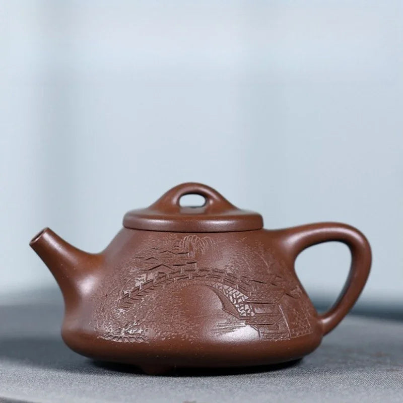 full-handmade-yixing-zisha-teapot-jiangnan-ziye-shi-piao-lao-zi-ni-120ml-yiqin-tea-house-yiqinteahouse-com-1 - YIQIN TEA HOUSE 一沁茶舍 yiqinteahouse.com