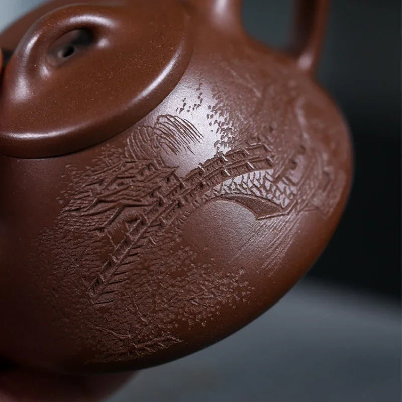 full-handmade-yixing-zisha-teapot-jiangnan-ziye-shi-piao-lao-zi-ni-120ml-yiqin-tea-house-yiqinteahouse-com-7 - YIQIN TEA HOUSE 一沁茶舍 yiqinteahouse.com