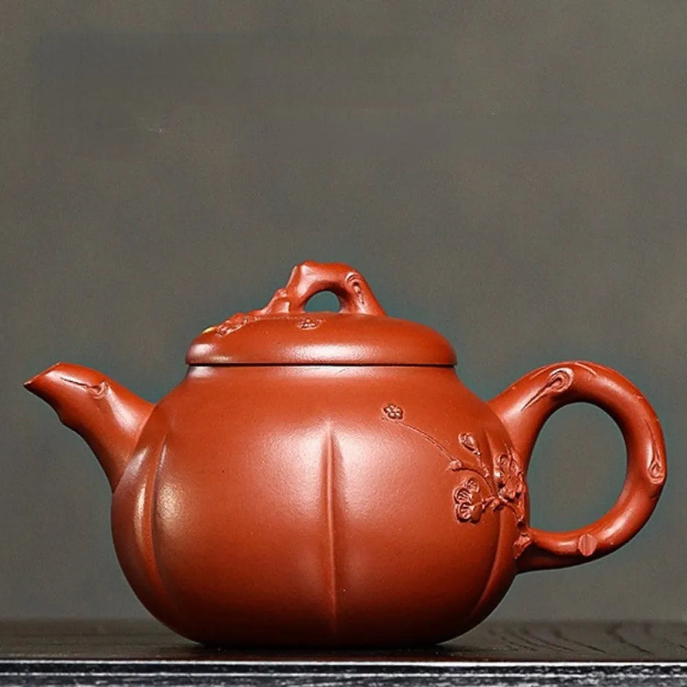 Full Handmade Yixing Zisha Teapot [Jin Mei Pot] (Qing Shui Ni - 220ml) - YIQIN TEA HOUSE | yiqinteahouse.com | 200-300ml, full handmade zisha teapot, new arrival, teapot, teaware