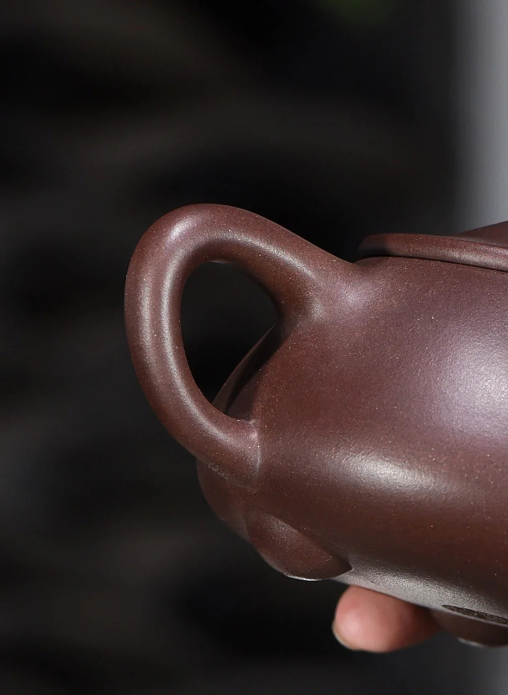 Teko Zisha Yixing Buatan Tangan Sepenuhnya [Jingzhou Shi Piao Pot] (Di Cao Qing - 350ml)
