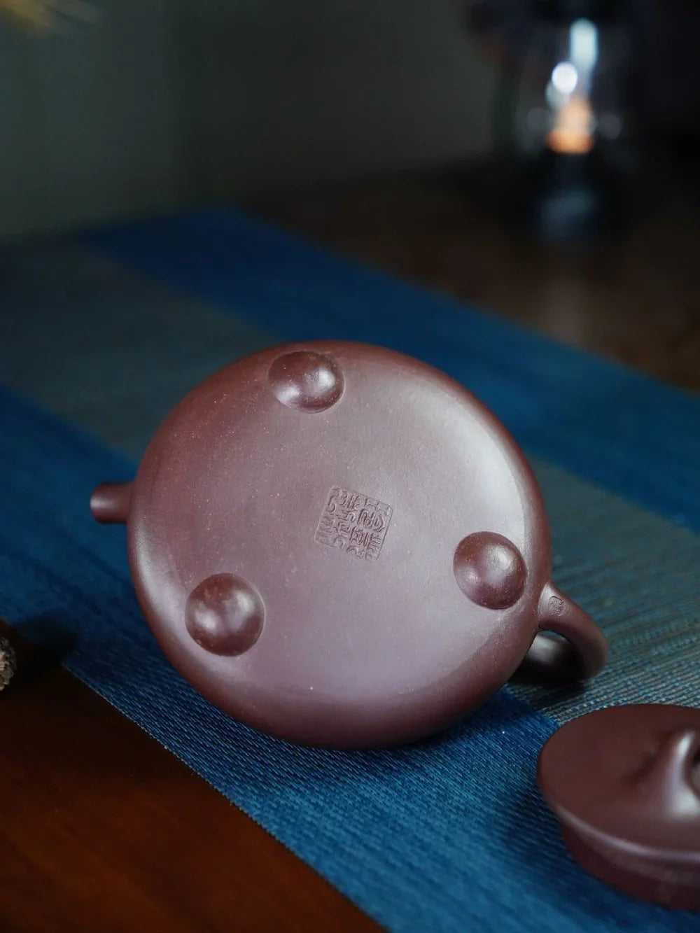 Teko Zisha Yixing Buatan Tangan Sepenuhnya [Jingzhou Shi Piao Pot - Fragrance] (Zi Ni - 300ml)