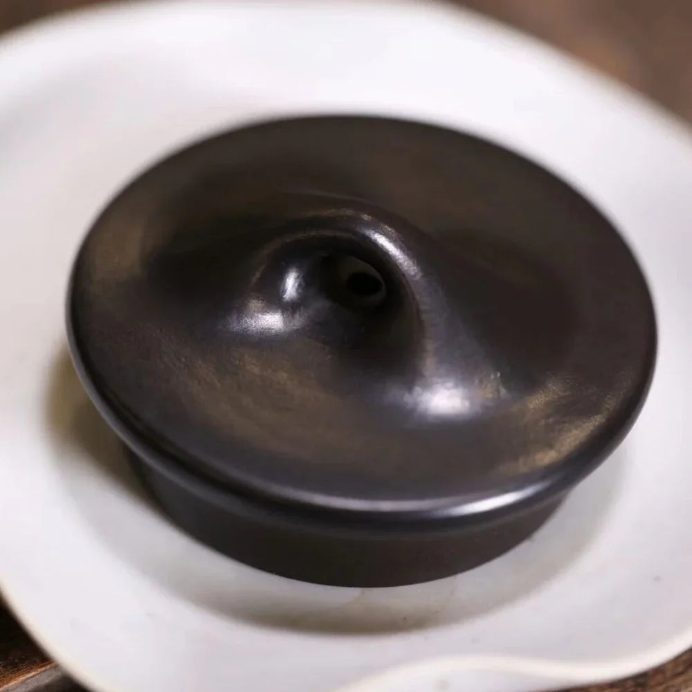 Teko Yixing Zisha Buatan Tangan Sepenuhnya [Jingzhou Shi Piao Pot] (Hei Ni - 180/250ml)