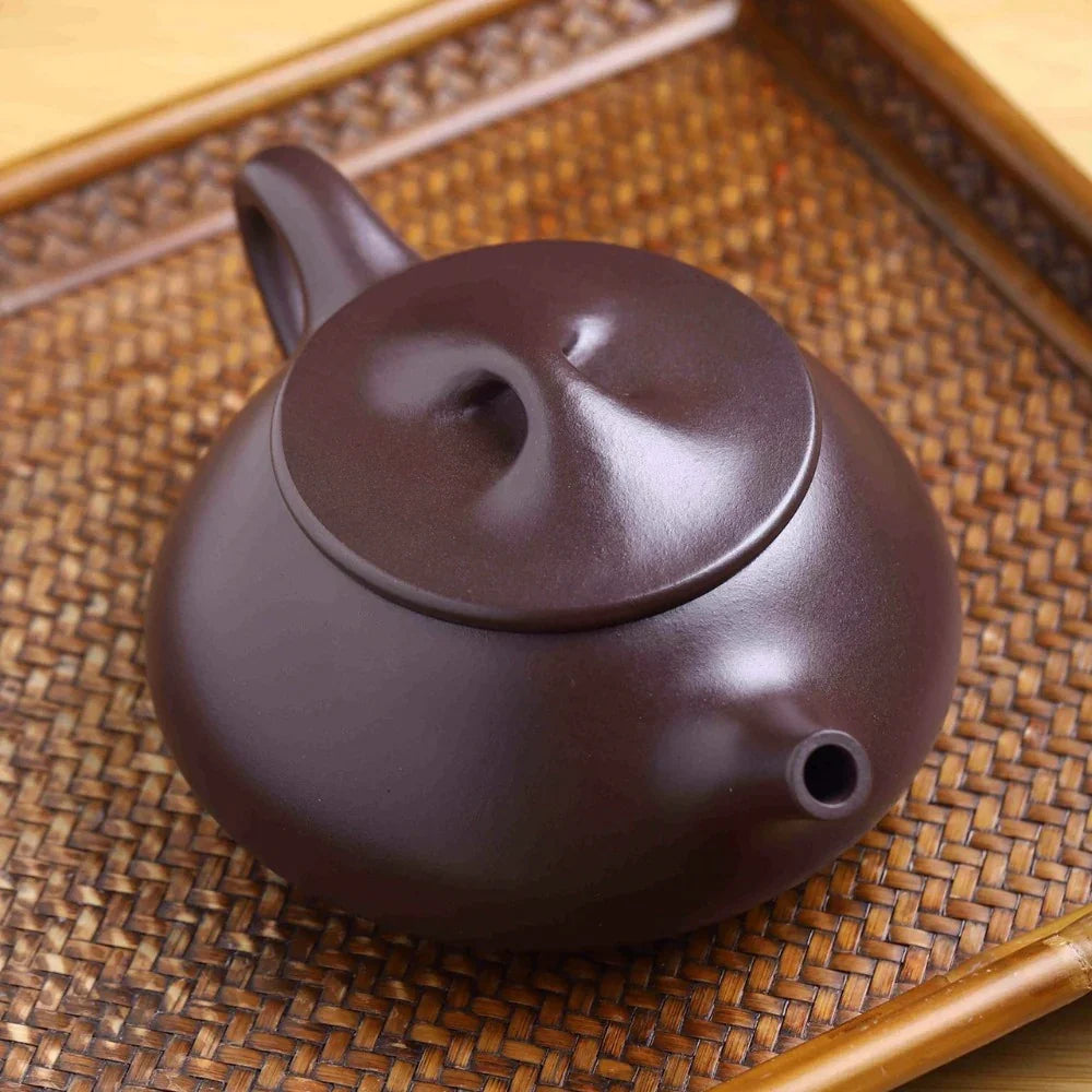 Teko Zisha Yixing Buatan Tangan Sepenuhnya [Jingzhou Shi Piao Pot] (Lao Zi Ni - 240ml)