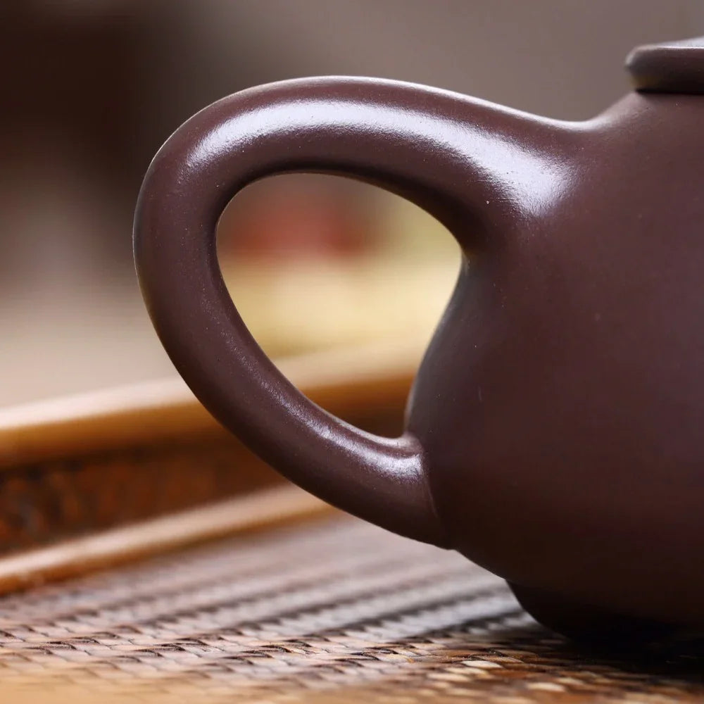 Teko Zisha Yixing Buatan Tangan Sepenuhnya [Jingzhou Shi Piao Pot] (Lao Zi Ni - 240ml)