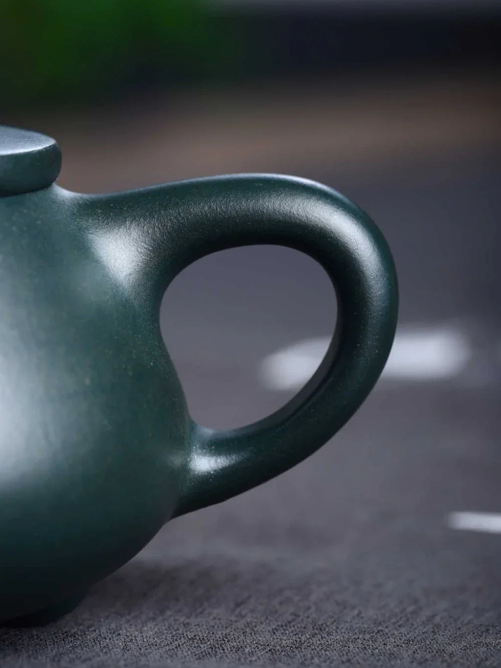 Teko Zisha Yixing Buatan Tangan Sepenuhnya [Jingzhou Shi Piao Pot] (Lu Ni - 200ml)