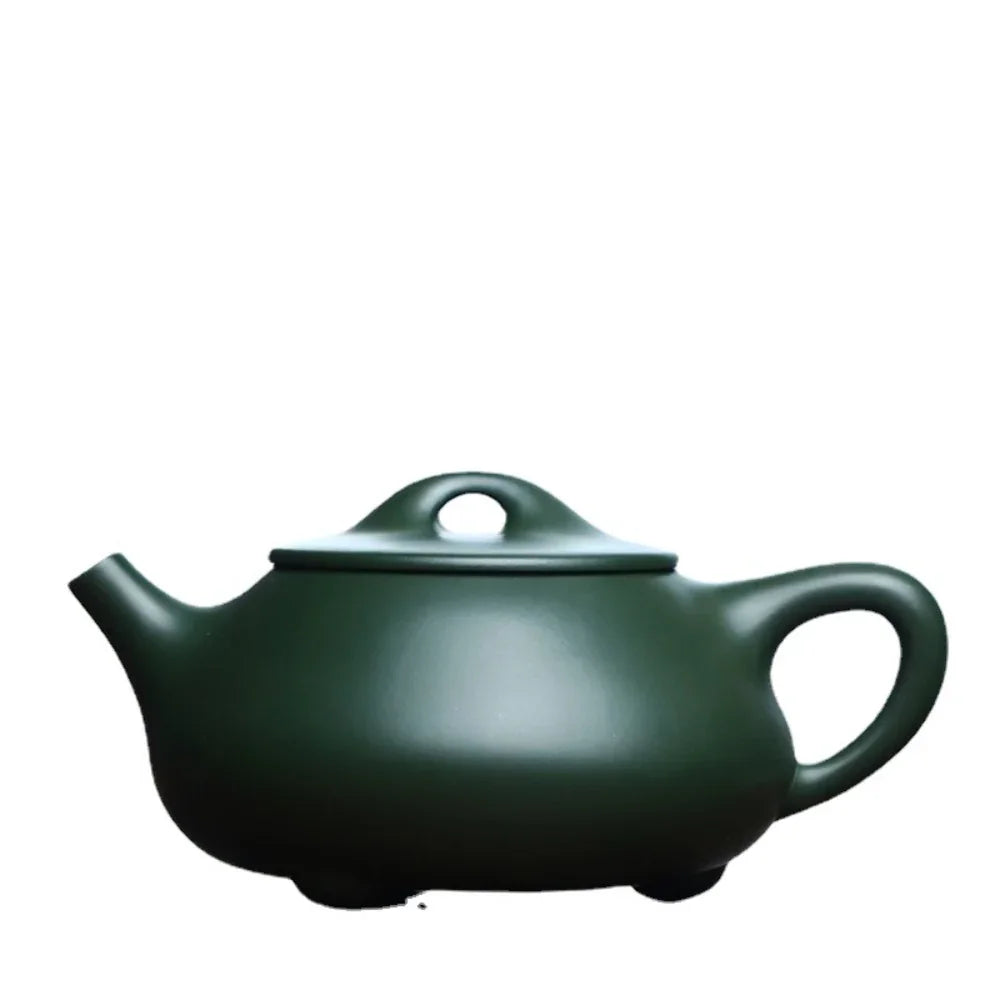 Teko Zisha Yixing Buatan Tangan Sepenuhnya [Jingzhou Shi Piao Pot] (Lu Ni - 300ml)