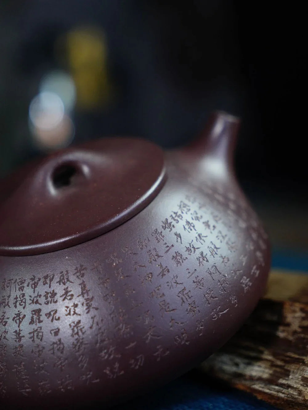 Théière Yixing Zisha entièrement faite à la main [Pot Jingzhou Shi Piao – Xin Jing] (Zi Ni – 300 ml)