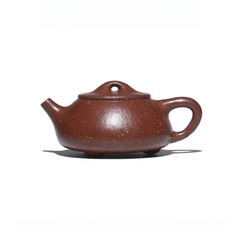 Teko Zisha Yixing Buatan Tangan Sepenuhnya [Jingzhou Shi Piao] (Tao Hua Ni - 300ml)
