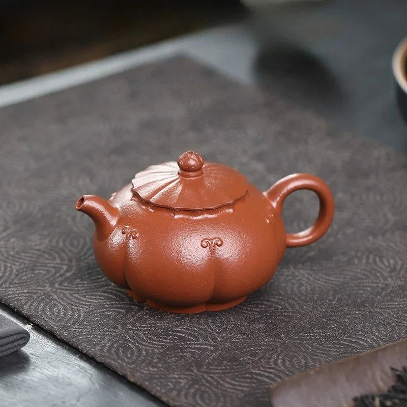 Teko Zisha Yixing Buatan Tangan Sepenuhnya [Jinxiu Xishi] (Zhu Sha Zhu Ni - 150ml)