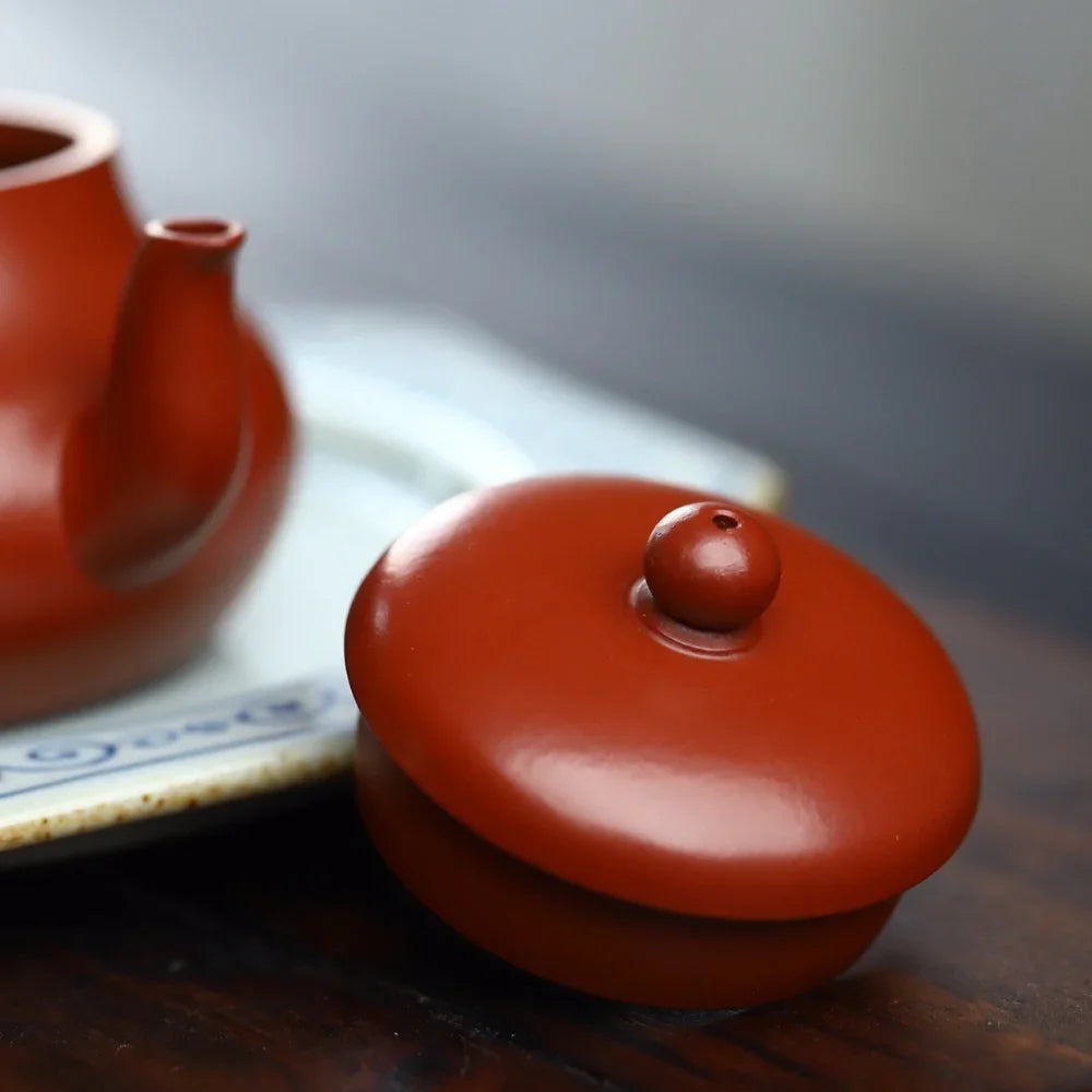 full-handmade-yixing-zisha-teapot-junde-pot-dahongpao-150ml-yiqin-tea-house-yiqinteahouse-com-7 - YIQIN TEA HOUSE 一沁茶舍 yiqinteahouse.com
