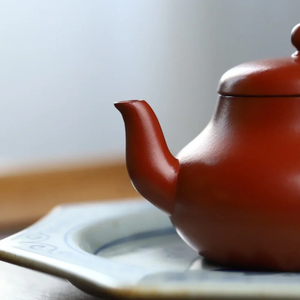 full-handmade-yixing-zisha-teapot-junde-pot-dahongpao-150ml-yiqin-tea-house-yiqinteahouse-com-8 - YIQIN TEA HOUSE 一沁茶舍 yiqinteahouse.com