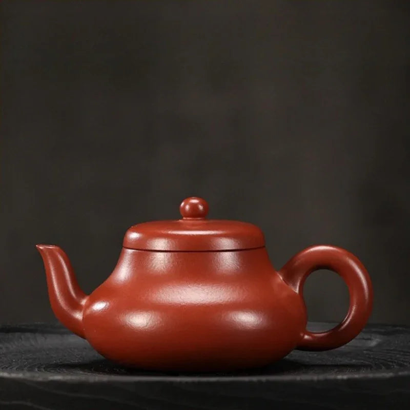 full-handmade-yixing-zisha-teapot-junde-pot-dahongpao-200ml-yiqin-tea-house-yiqinteahouse-com-1 - YIQIN TEA HOUSE 一沁茶舍 yiqinteahouse.com