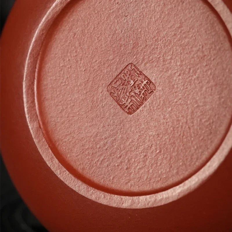 full-handmade-yixing-zisha-teapot-junde-pot-dahongpao-200ml-yiqin-tea-house-yiqinteahouse-com-10 - YIQIN TEA HOUSE 一沁茶舍 yiqinteahouse.com