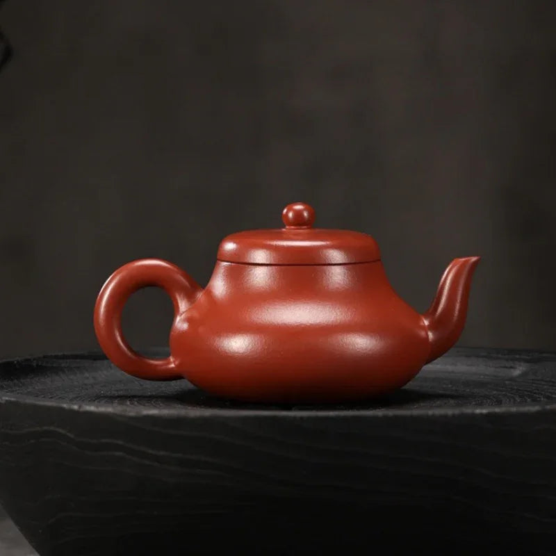 full-handmade-yixing-zisha-teapot-junde-pot-dahongpao-200ml-yiqin-tea-house-yiqinteahouse-com-3 - YIQIN TEA HOUSE 一沁茶舍 yiqinteahouse.com