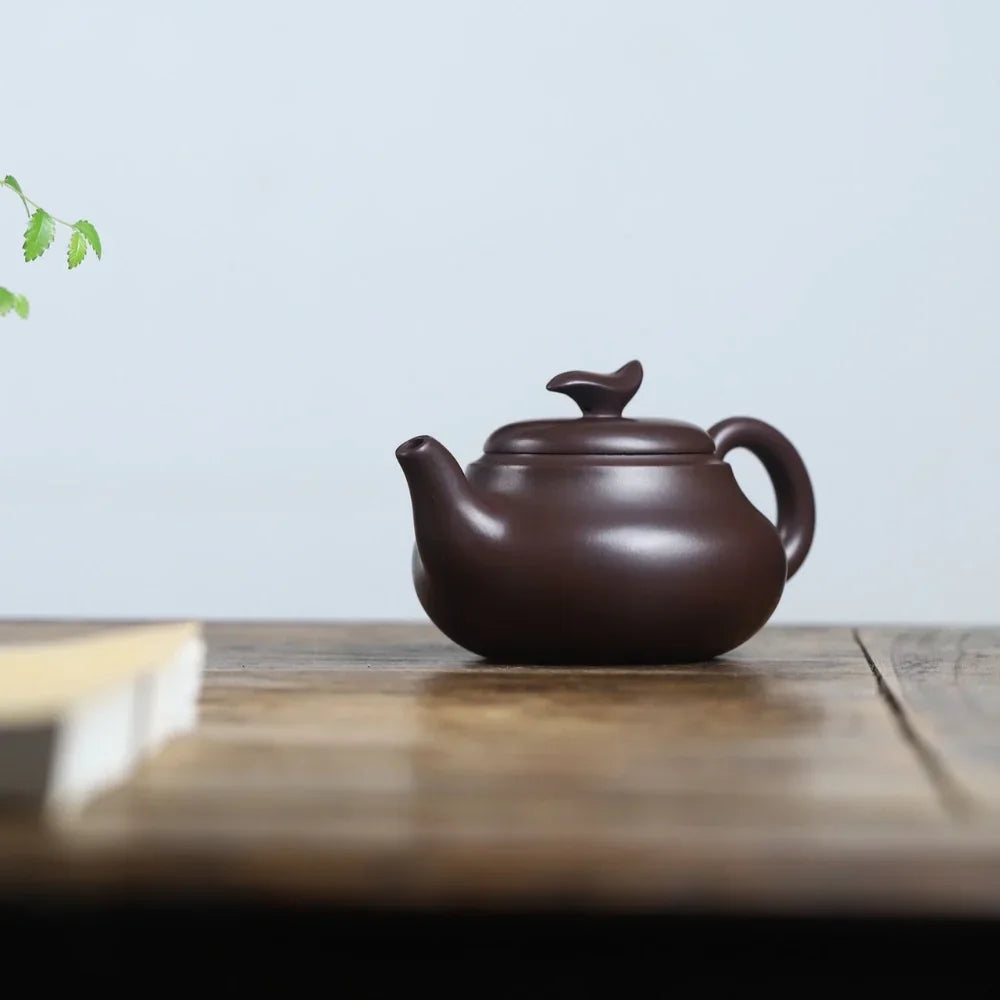 full-handmade-yixing-zisha-teapot-leap-pot-lao-zi-ni-320ml-yiqin-tea-house-yiqinteahouse-com-4 - YIQIN TEA HOUSE 一沁茶舍 yiqinteahouse.com