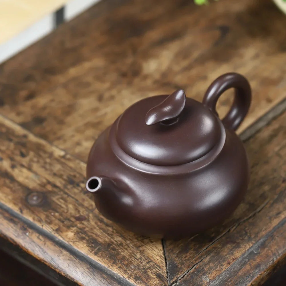 full-handmade-yixing-zisha-teapot-leap-pot-lao-zi-ni-320ml-yiqin-tea-house-yiqinteahouse-com-5 - YIQIN TEA HOUSE 一沁茶舍 yiqinteahouse.com
