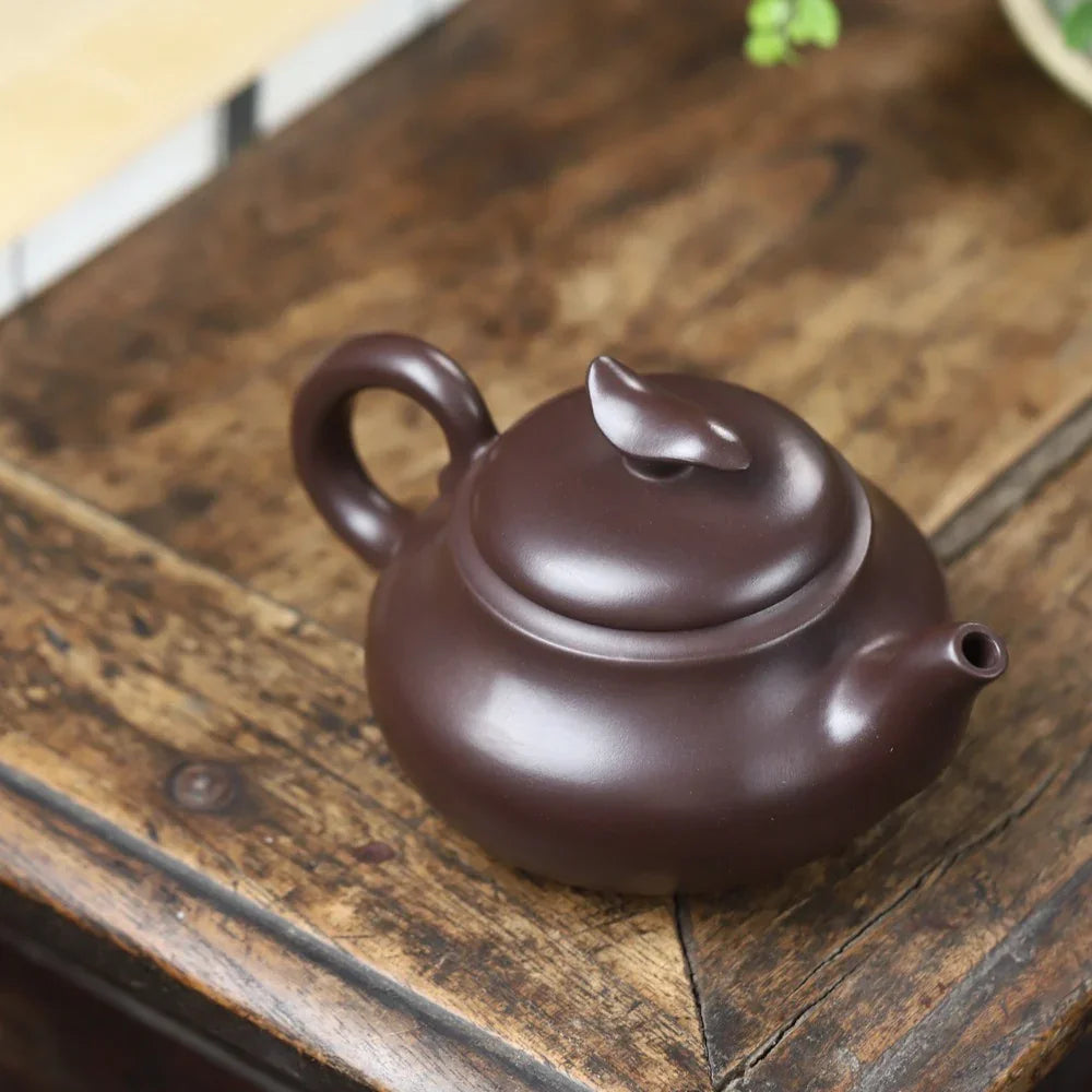 full-handmade-yixing-zisha-teapot-leap-pot-lao-zi-ni-320ml-yiqin-tea-house-yiqinteahouse-com-6 - YIQIN TEA HOUSE 一沁茶舍 yiqinteahouse.com