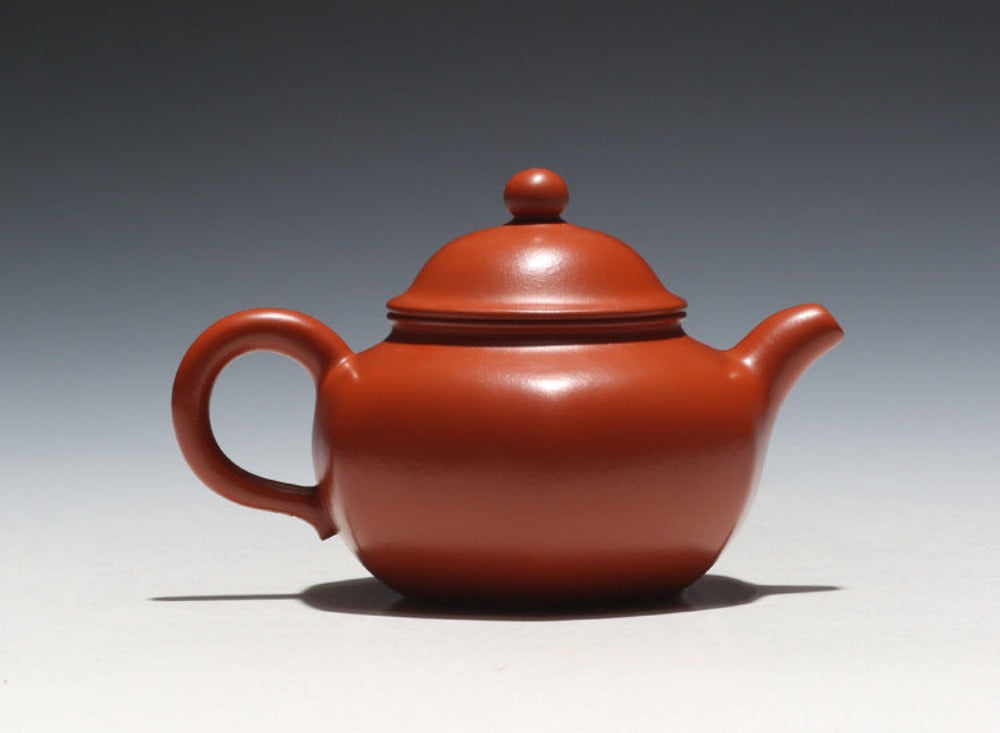 Full Handmade Yixing Zisha Teapot [Liufang Duo Zhi Pot] (Zhu Ni - 150ml) - YIQIN TEA HOUSE | yiqinteahouse.com | <200ml, full handmade zisha teapot, new arrival, plain smooth, teapot, teaware