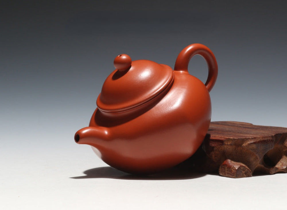 Full Handmade Yixing Zisha Teapot [Liufang Duo Zhi Pot] (Zhu Ni - 150ml) - YIQIN TEA HOUSE | yiqinteahouse.com | <200ml, full handmade zisha teapot, new arrival, plain smooth, teapot, teaware