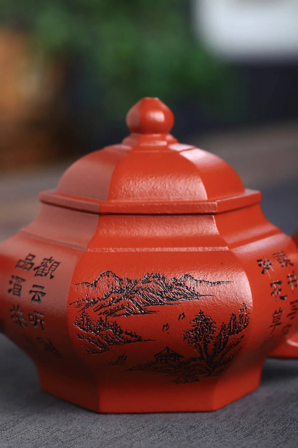 Full Handmade Yixing Zisha Teapot [Liufang Xiao Ying Pot] (Zhu Ni -260ml) - YIQIN TEA HOUSE | yiqinteahouse.com | 200-300ml, full handmade zisha teapot, new arrival, teapot, teaware