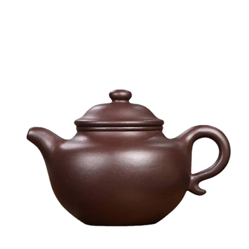 Teko Zisha Yixing Buatan Tangan Sepenuhnya [Lotus Seed Pot] (Zi Ni - 350ml)