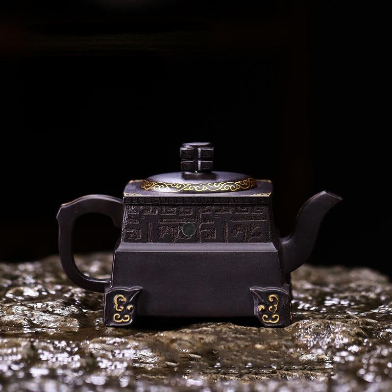 Full Handmade Yixing Zisha Teapot [Megatron] (Shi Huang - 380ml) - YIQIN TEA HOUSE | yiqinteahouse.com | >300ml, full handmade zisha teapot, new arrival, teapot, teaware