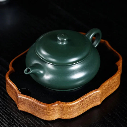 Teko Yixing Zisha Buatan Tangan Sepenuhnya [Ming Lu Pot] (Minguo Lu Ni- 220ml)