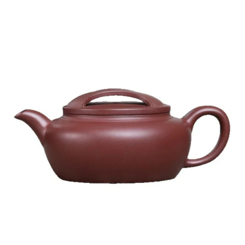 Teko Zisha Yixing Buatan Tangan Sepenuhnya [Niu Gai Lianzi Pot] (Zi Ni - 210ml)