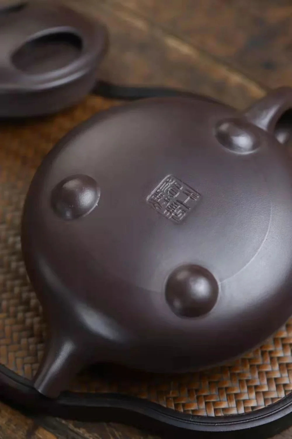 Full Handmade Yixing Zisha Teapot [Niu Gai Shi Piao Pot] (Lao Zi Ni - 250/420ml) - YIQIN TEA HOUSE | yiqinteahouse.com | 200-300ml, >300ml, full handmade zisha teapot, plain smooth, teapot, teaware