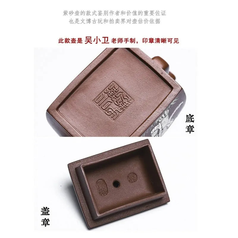 Full Handmade Yixing Zisha Teapot [Peace] (Ge Zi Ni - 130ml) - YIQIN TEA HOUSE | yiqinteahouse.com | <200ml, full handmade zisha teapot, new arrival, teapot, teaware