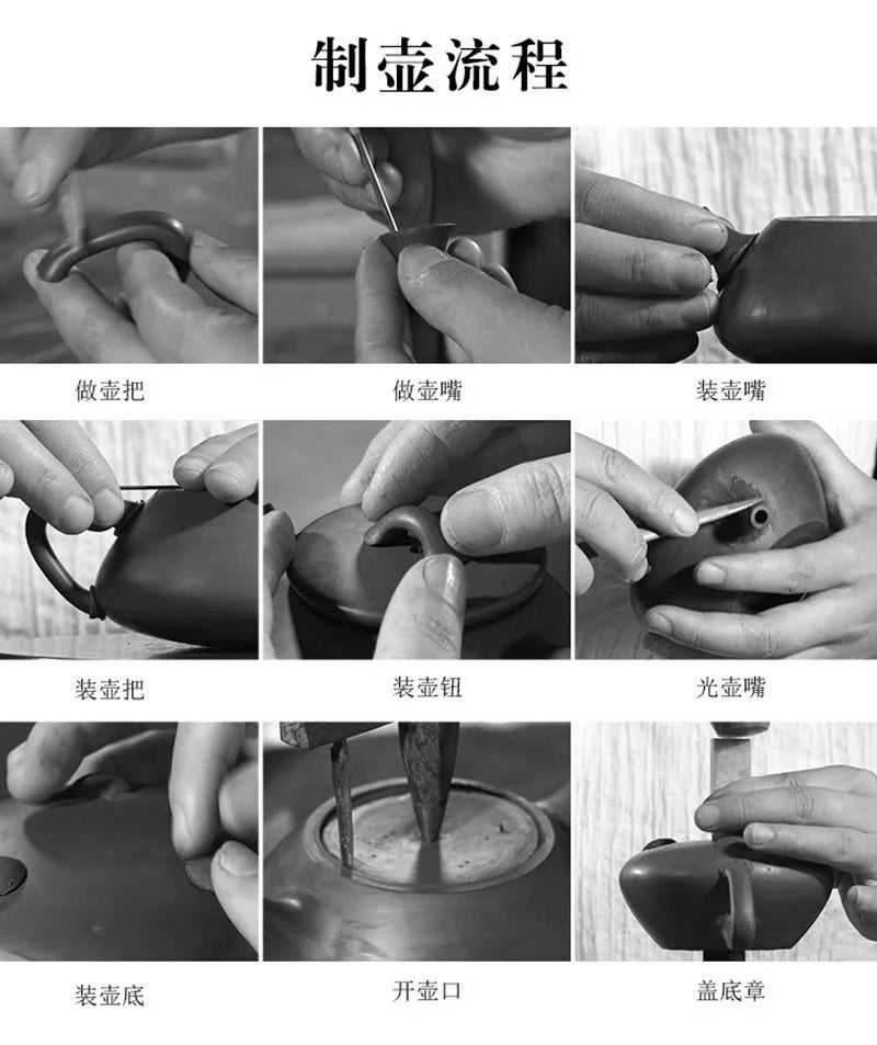 Full Handmade Yixing Zisha Teapot [Peace] (Ge Zi Ni - 130ml) - YIQIN TEA HOUSE | yiqinteahouse.com | <200ml, full handmade zisha teapot, new arrival, teapot, teaware