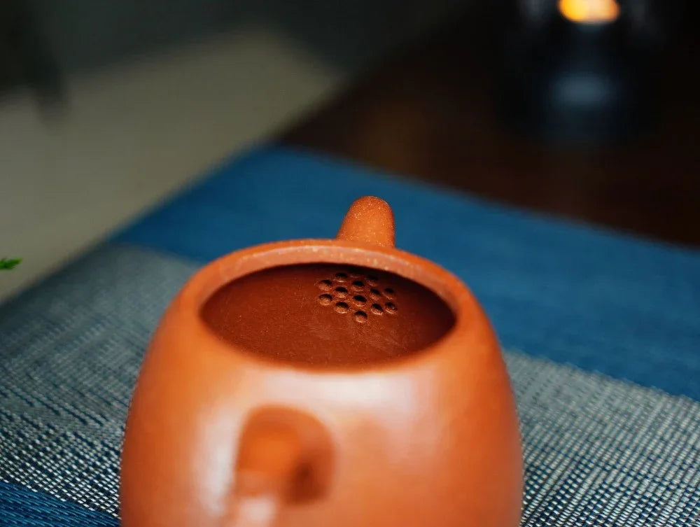 Full Handmade Yixing Zisha Teapot [Qin Quan Pot] (Li Pi Zhu Ni - 270ml) - YIQIN TEA HOUSE | yiqinteahouse.com | 200-300ml, full handmade zisha teapot, plain smooth, teapot, teaware