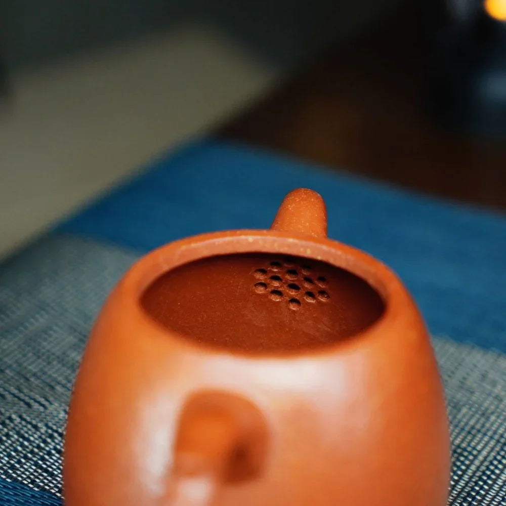 Full Handmade Yixing Zisha Teapot [Qin Quan Pot] (Li Pi Zhu Ni - 270ml) - YIQIN TEA HOUSE | yiqinteahouse.com | 200-300ml, full handmade zisha teapot, plain smooth, teapot, teaware