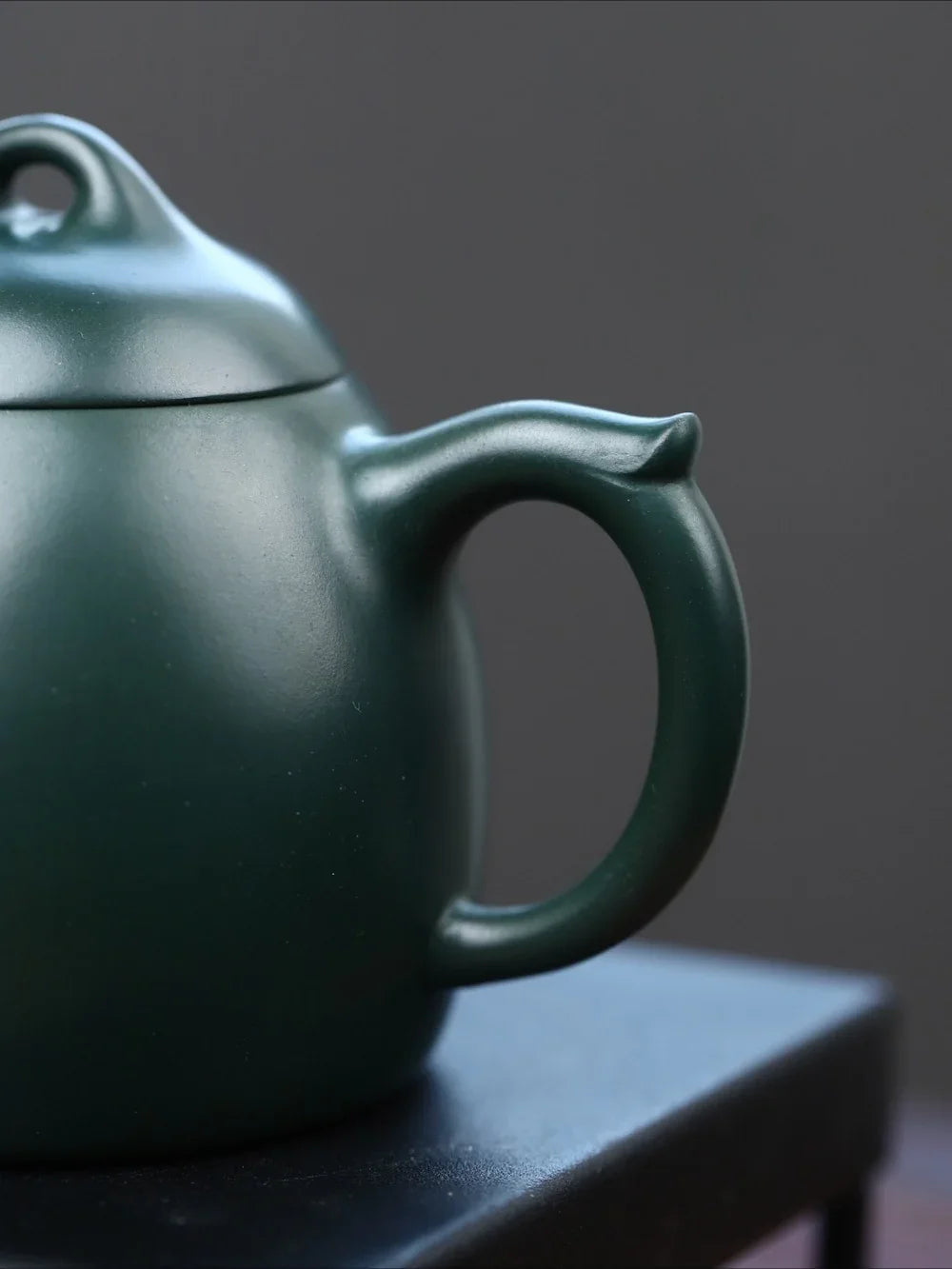 Full Handmade Yixing Zisha Teapot [Qin Quan Pot] (Lu Ni - 170ml) - YIQIN TEA HOUSE | yiqinteahouse.com | <200ml, full handmade zisha teapot, plain smooth, teapot, teaware
