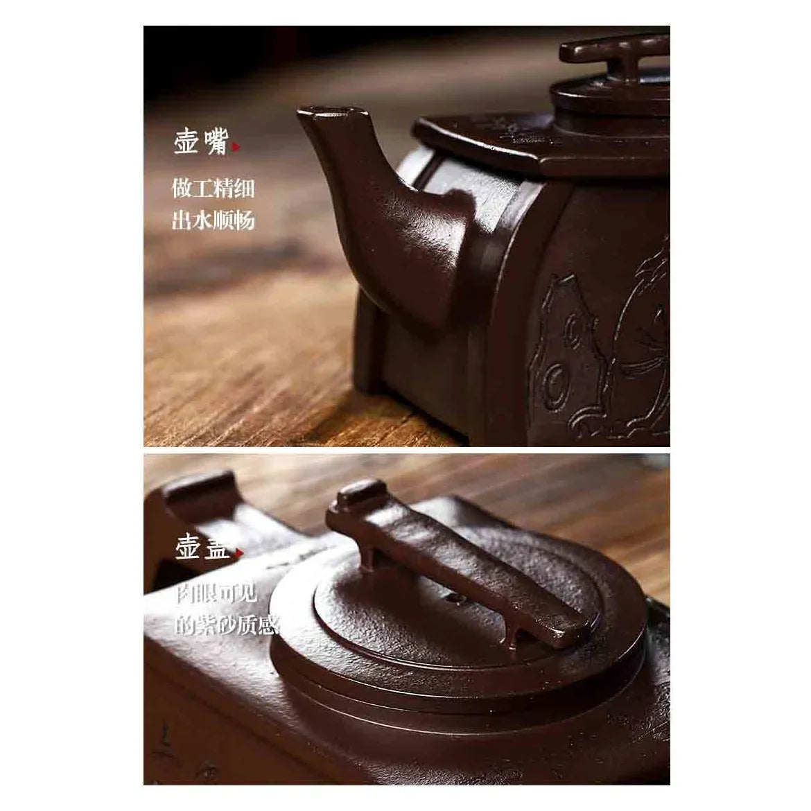 Full Handmade Yixing Zisha Teapot [Qin Zun] (Lao Zi Ni - 450ml) - YIQIN TEA HOUSE | yiqinteahouse.com | >300ml, full handmade zisha teapot, new arrival, teapot, teaware