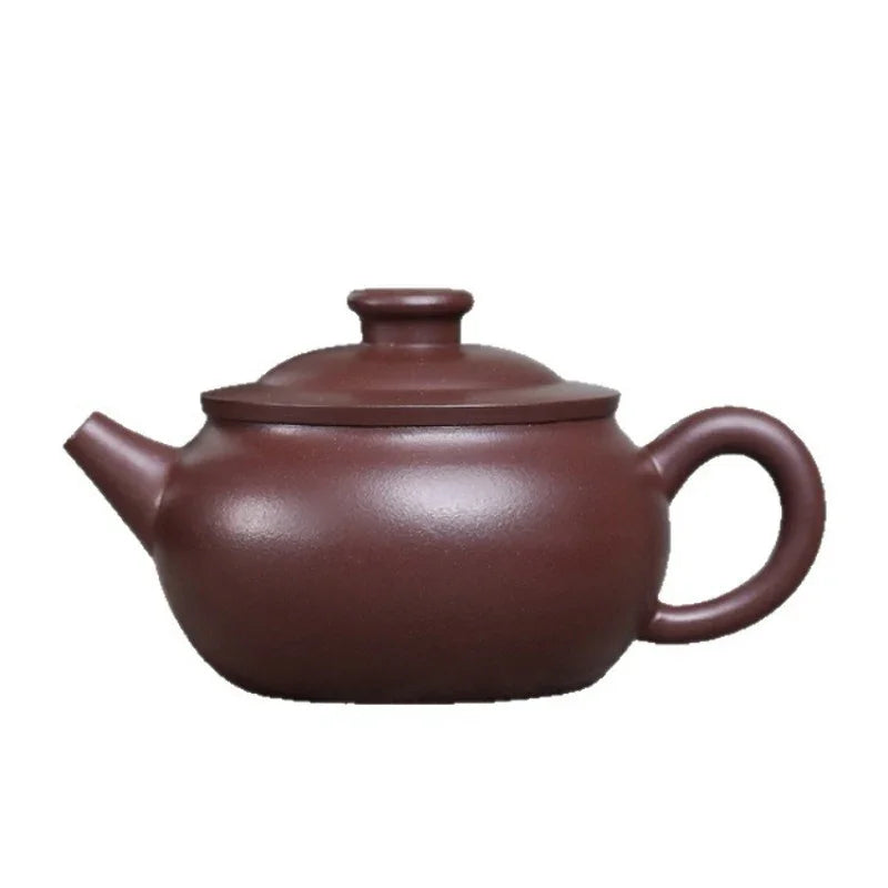 Teko Zisha Yixing Buatan Tangan Sepenuhnya [Periuk Kekayaan & Kemakmuran] (Zi Ni - 180ml)