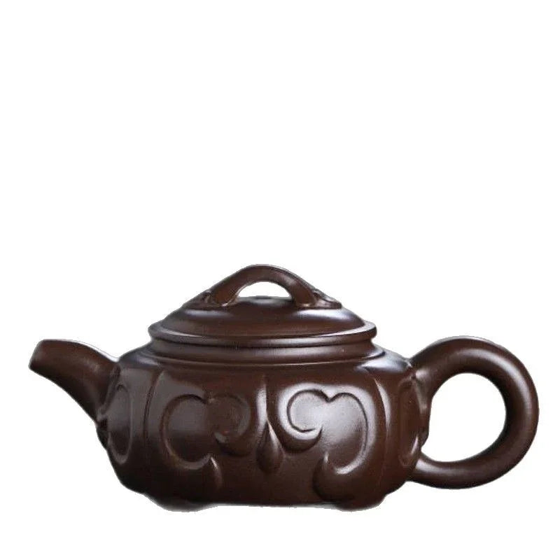 Teko Zisha Yixing Buatan Tangan Sepenuhnya [Ruyi Pot] (Lao Zi Ni - 175ml)