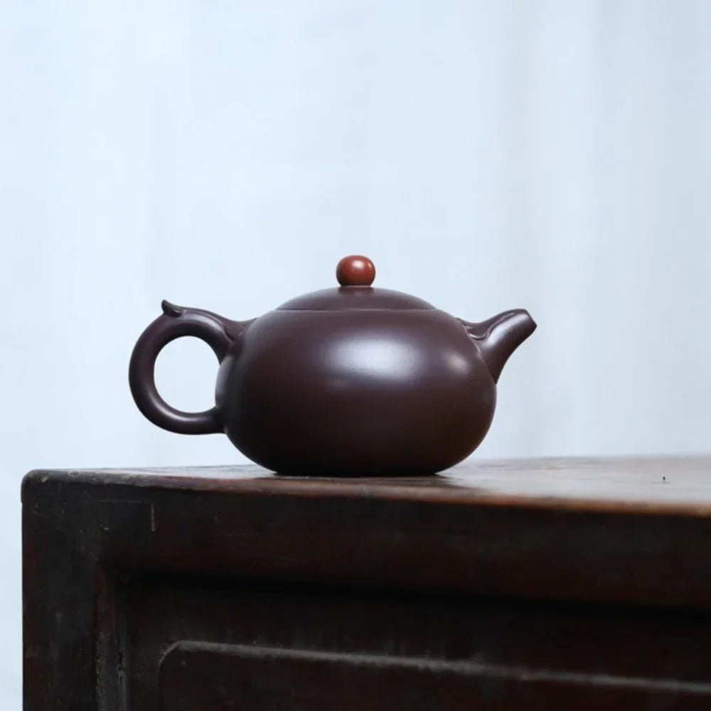 Teko Zisha Yixing Buatan Tangan Sepenuhnya [Ruyi Yu Ru Pot] (Lao Zi Ni - 270ml)