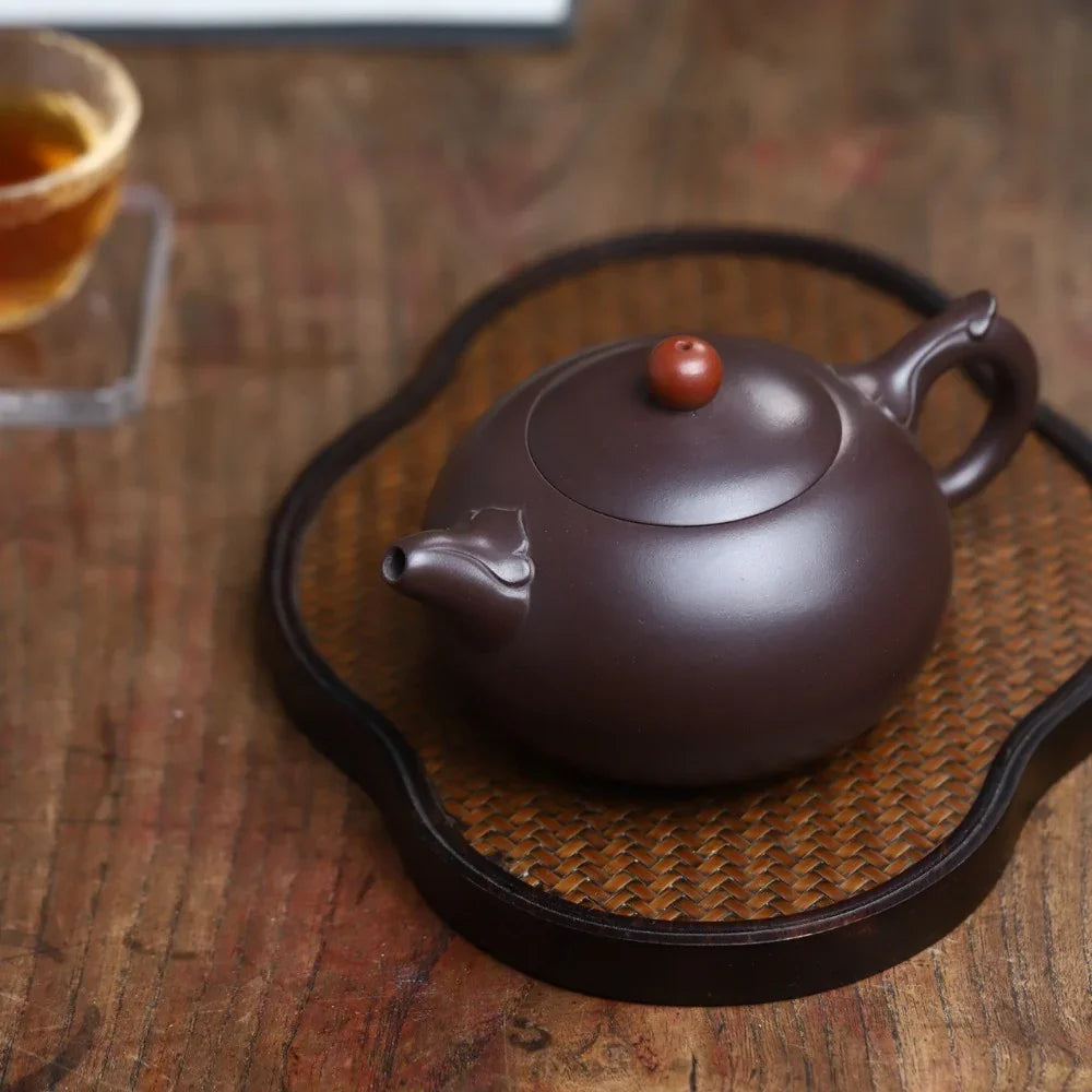 Teko Zisha Yixing Buatan Tangan Sepenuhnya [Ruyi Yu Ru Pot] (Lao Zi Ni - 270ml)