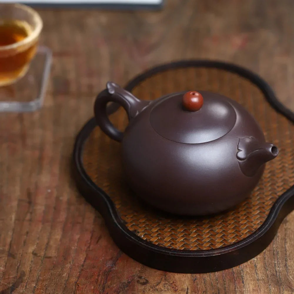 Teko Zisha Yixing Buatan Tangan Sepenuhnya [Ruyi Yu Ru Pot] (Lao Zi Ni - 270ml)