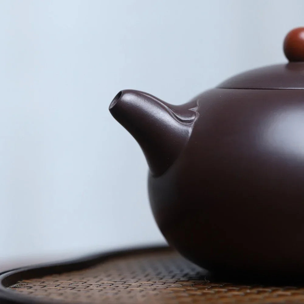 Teko Zisha Yixing Buatan Tangan Sepenuhnya [Ruyi Yu Ru Pot] (Lao Zi Ni - 270ml)