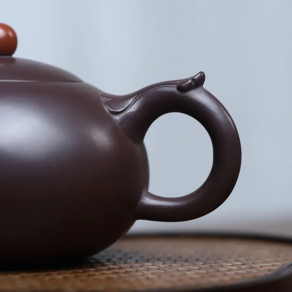 Teko Zisha Yixing Buatan Tangan Sepenuhnya [Ruyi Yu Ru Pot] (Lao Zi Ni - 270ml)