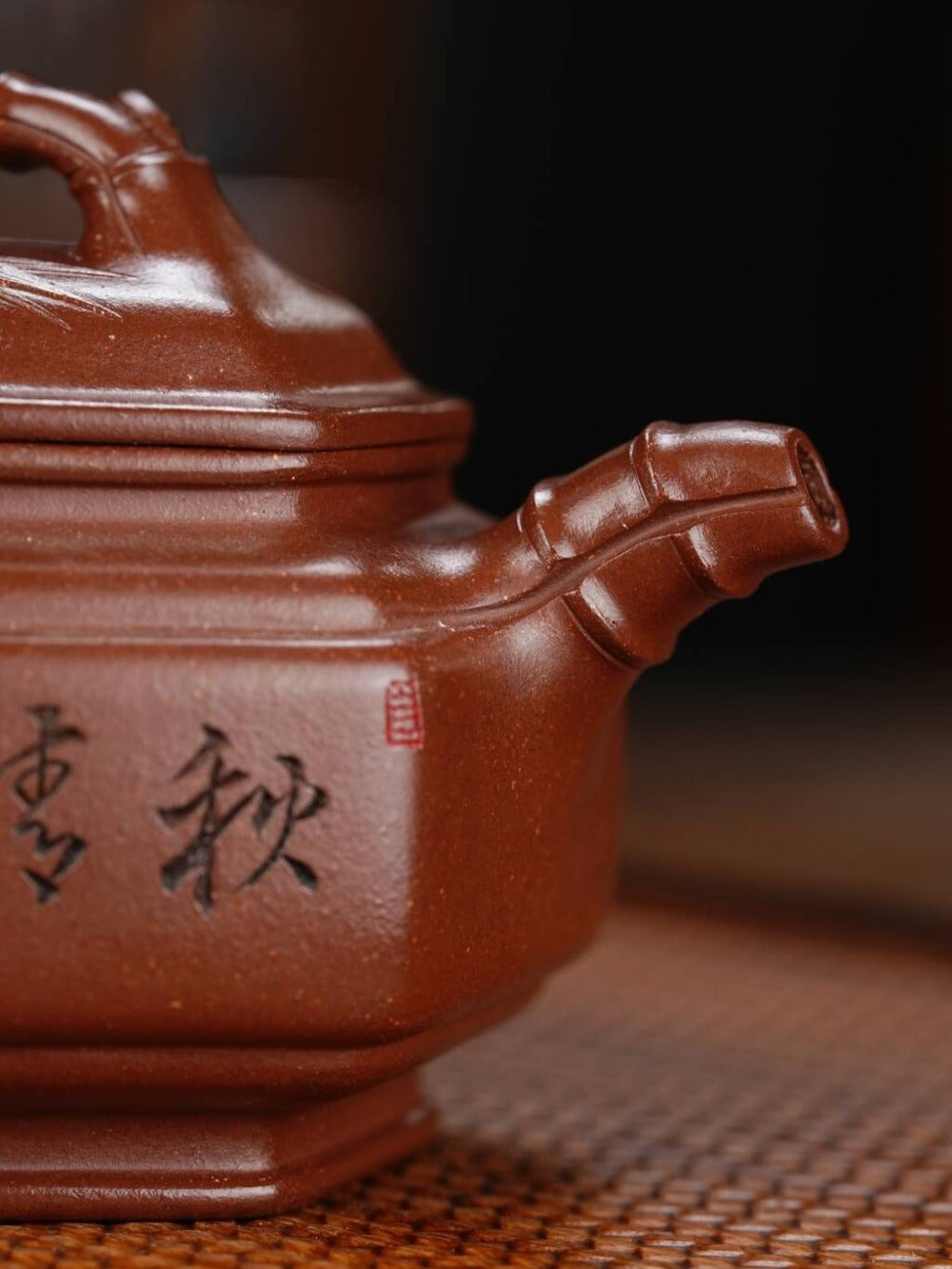 full-handmade-yixing-zisha-teapot-set-liufang-zhu-gu-pot-di-cao-qing-300ml-yiqin-tea-house-yiqinteahouse-com-12 - YIQIN TEA HOUSE 一沁茶舍 yiqinteahouse.com