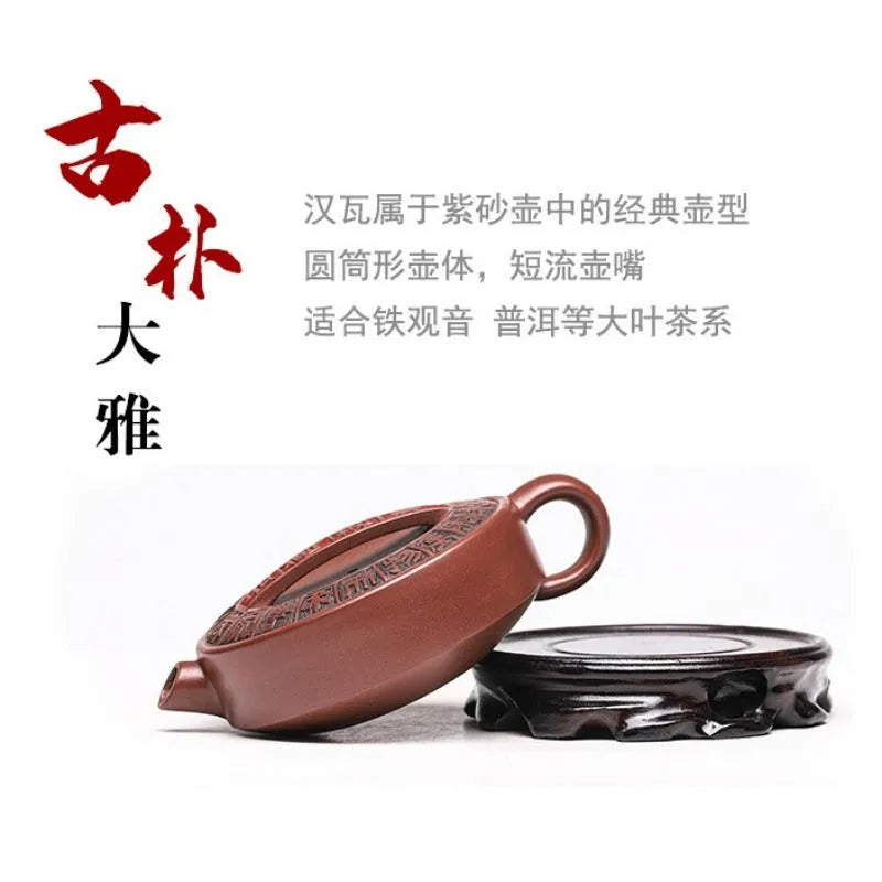 Full Handmade Yixing Zisha Teapot [Shang Shan Ruo Shui] (Di Cao Qing - 160ml) - YIQIN TEA HOUSE | yiqinteahouse.com | <200ml, full handmade zisha teapot, new arrival, teapot, teaware