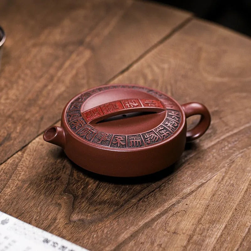 Full Handmade Yixing Zisha Teapot [Shang Shan Ruo Shui] (Di Cao Qing - 160ml) - YIQIN TEA HOUSE | yiqinteahouse.com | <200ml, full handmade zisha teapot, new arrival, teapot, teaware