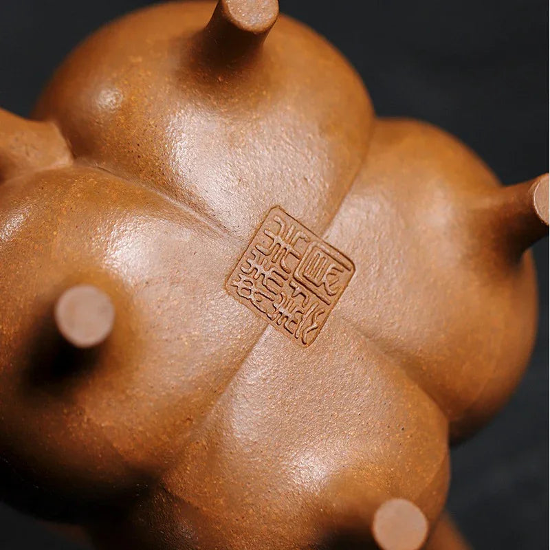 Teko Zisha Yixing Buatan Tangan Sepenuhnya [Shenzhou Fuding] (Jin Jiang Po Ni - 320ml)
