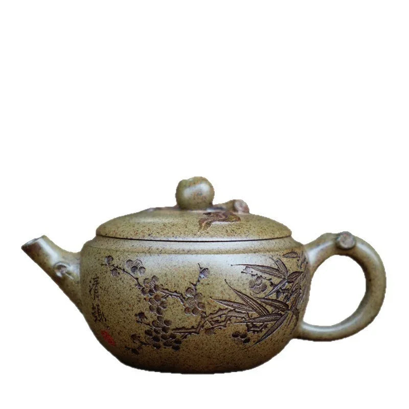 full-handmade-yixing-zisha-teapot-shoutau-pot-qing-duan-ni-firewood-fired-150ml-yiqin-tea-house-yiqinteahouse-com-11 - YIQIN TEA HOUSE 一沁茶舍 yiqinteahouse.com