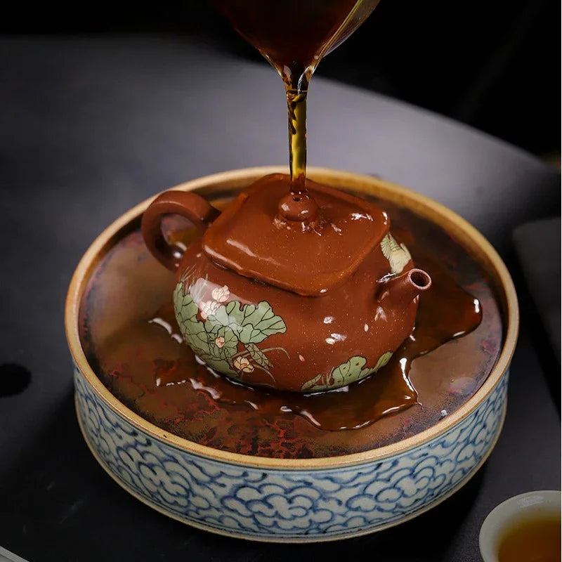 Teko Zisha Yixing Buatan Tangan Sepenuhnya [Shui Meiren] (Hong Jiang Po Ni - 190ml)