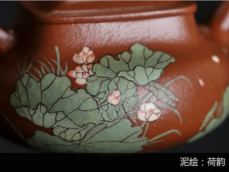 Teko Zisha Yixing Buatan Tangan Sepenuhnya [Shui Meiren] (Hong Jiang Po Ni - 190ml)