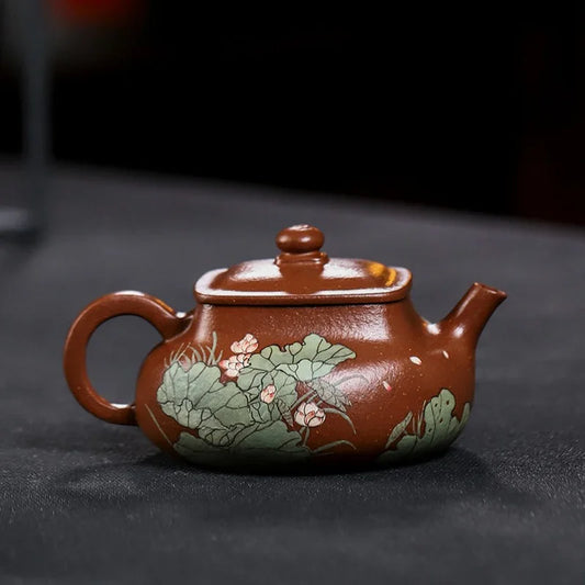 Teko Zisha Yixing Buatan Tangan Sepenuhnya [Shui Meiren] (Hong Jiang Po Ni - 190ml)